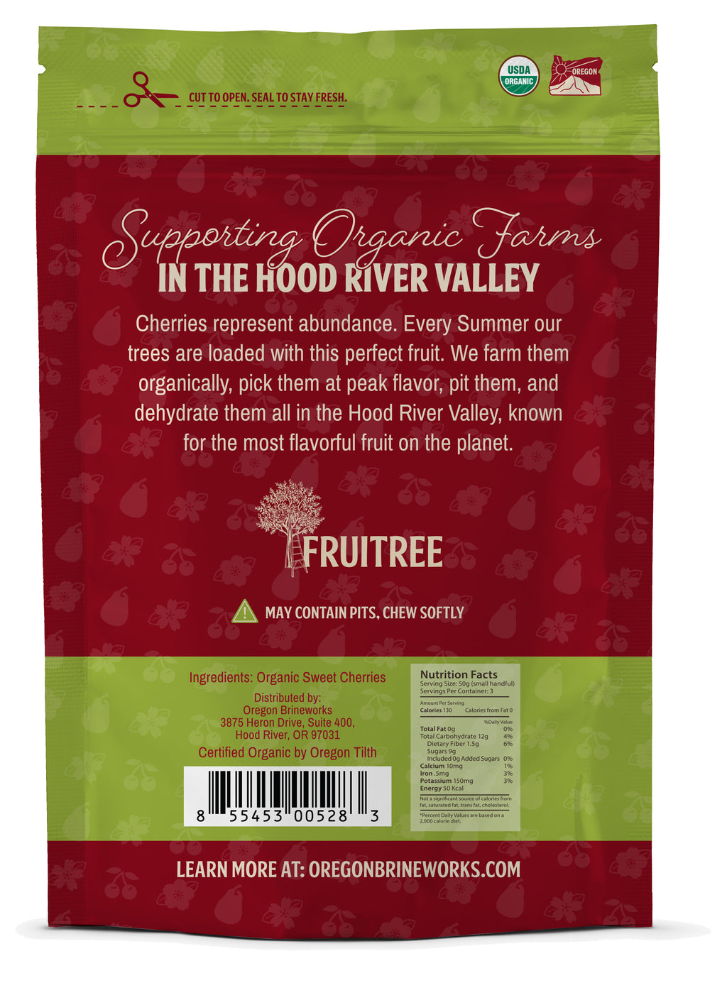 Organic Dried Sweet Cherries